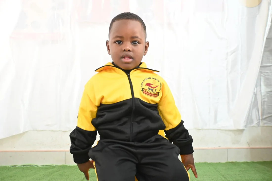 Hope Garden learner wearing the school uniform