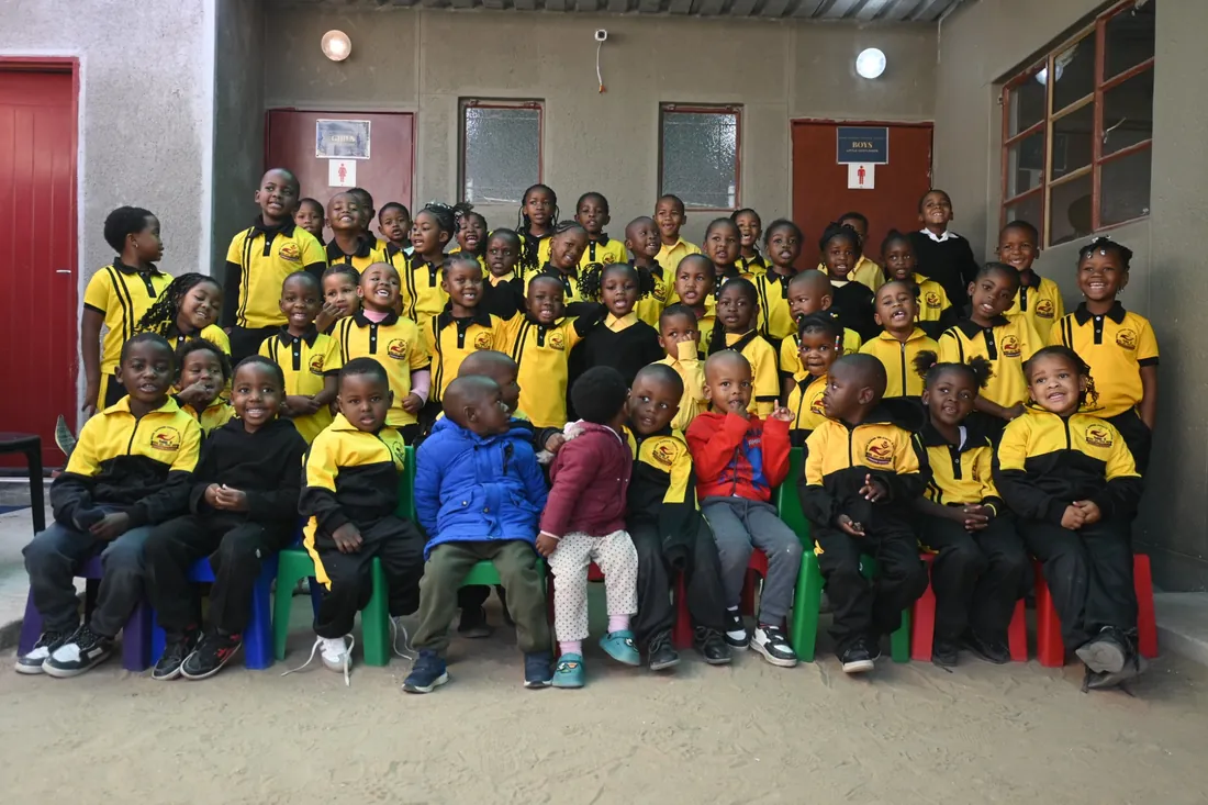 Hope Garden learner wearing the school uniform